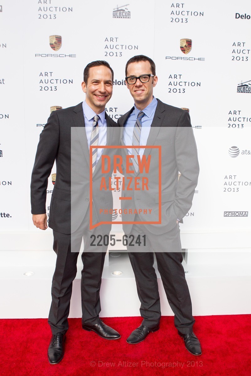 Larry Mathews, Brian Saliman, SFMOMA Art Auction 2013, US, April 24th, 2013, Photo #2205-6241 Larry Mathews, Brian Saliman, Photo #2205-6241