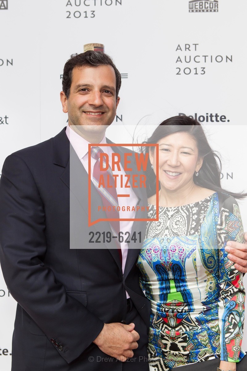 Ali Tabibian, Ann Akichika, SFMOMA Art Auction 2013, US, April 24th, 2013, Photo #2219-6241 Ali Tabibian, Ann Akichika, Photo #2219-6241