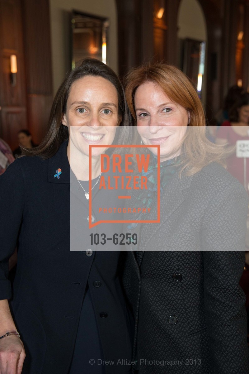 Katie Albright, Lisa Pritzker, THE SAN FRANCISCO FOUNDATION Third Annual Women Changing the World Luncheon 2013, Julia Morgan Ballroom. 465 California Street, March 6th, 2013, Photo #103-6259 Katie Albright, Lisa Pritzker, Photo #103-6259
