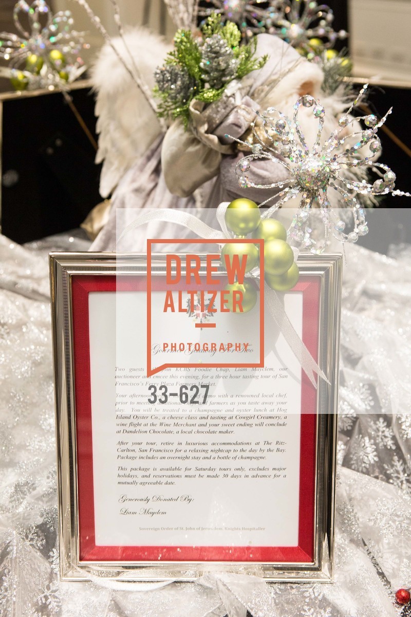 Atmosphere, Sovereign Order Of St John of Jerusalem Knights Hospitaller Gala, Ritz Carlton San Francisco, December 5th, 2015,Drew Altizer, Drew Altizer Photography, full-service agency, private events, San Francisco photographer, photographer california
