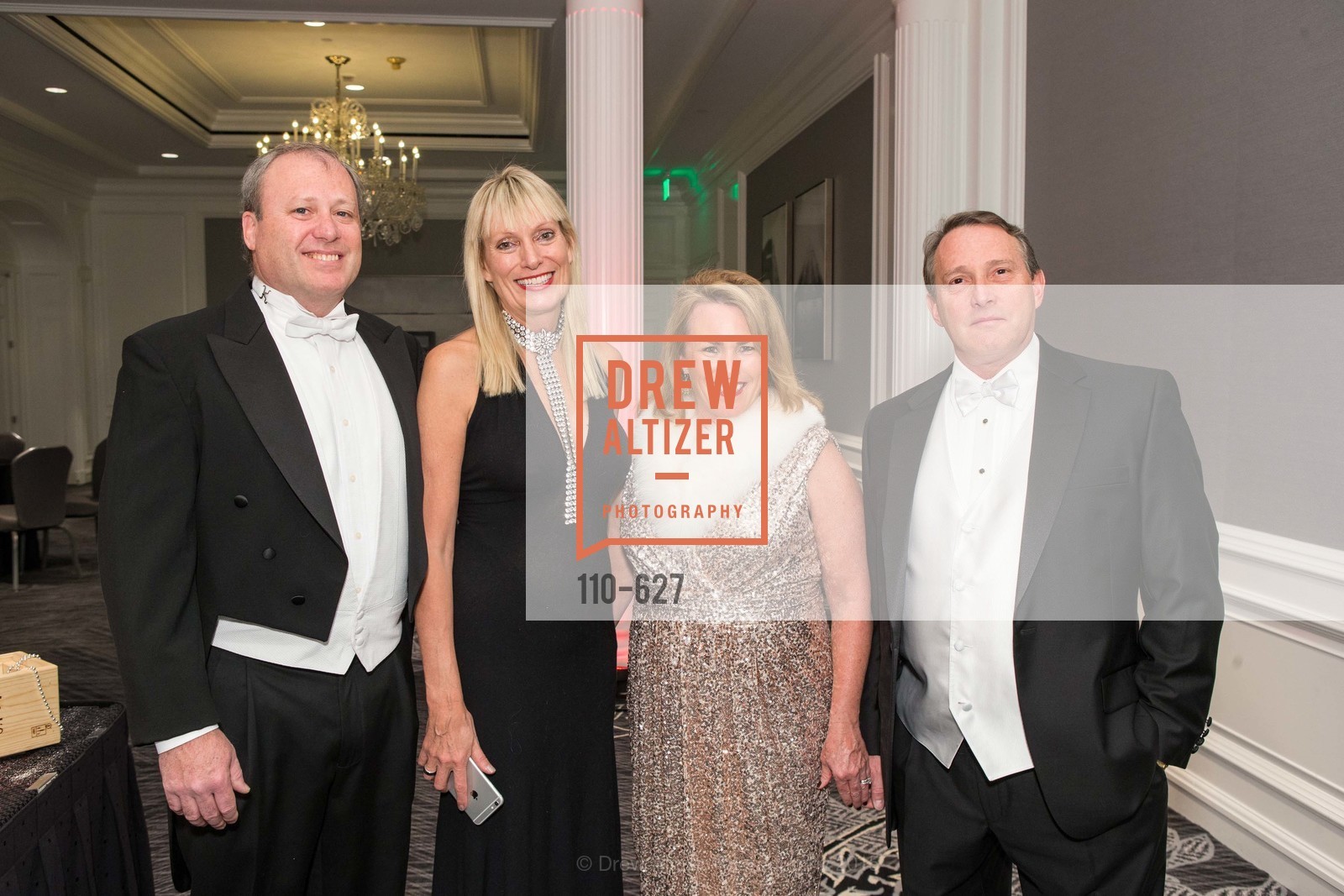 Peter Jagel, Debbie Jagel, Karen Haake, Jeff Haake, Sovereign Order Of St John of Jerusalem Knights Hospitaller Gala, Ritz Carlton San Francisco, December 5th, 2015, Photo #110-627 Peter Jagel, Debbie Jagel, Karen Haake, Jeff Haake, Photo #110-627