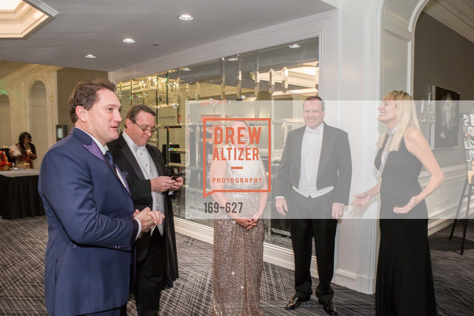 Liam Mayclem, Jeff Haake, Karen Haake, Peter Jagel, Debbie Jagel, Sovereign Order Of St John of Jerusalem Knights Hospitaller Gala, Ritz Carlton San Francisco, December 5th, 2015,Drew Altizer, Drew Altizer Photography, full-service agency, private events, San Francisco photographer, photographer california
