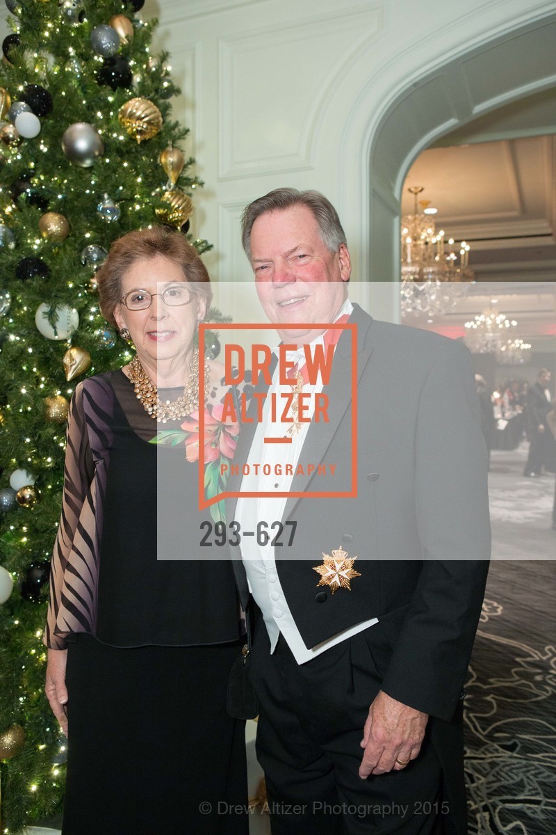 Kathy Hull, Bill Gisvold, Sovereign Order Of St John of Jerusalem Knights Hospitaller Gala, Ritz Carlton San Francisco, December 5th, 2015,Drew Altizer, Drew Altizer Photography, full-service agency, private events, San Francisco photographer, photographer california