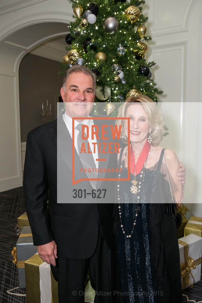 Dennis Calas, Lorna Meyer Calas, Sovereign Order Of St John of Jerusalem Knights Hospitaller Gala, Ritz Carlton San Francisco, December 5th, 2015,Drew Altizer, Drew Altizer Photography, full-service agency, private events, San Francisco photographer, photographer california