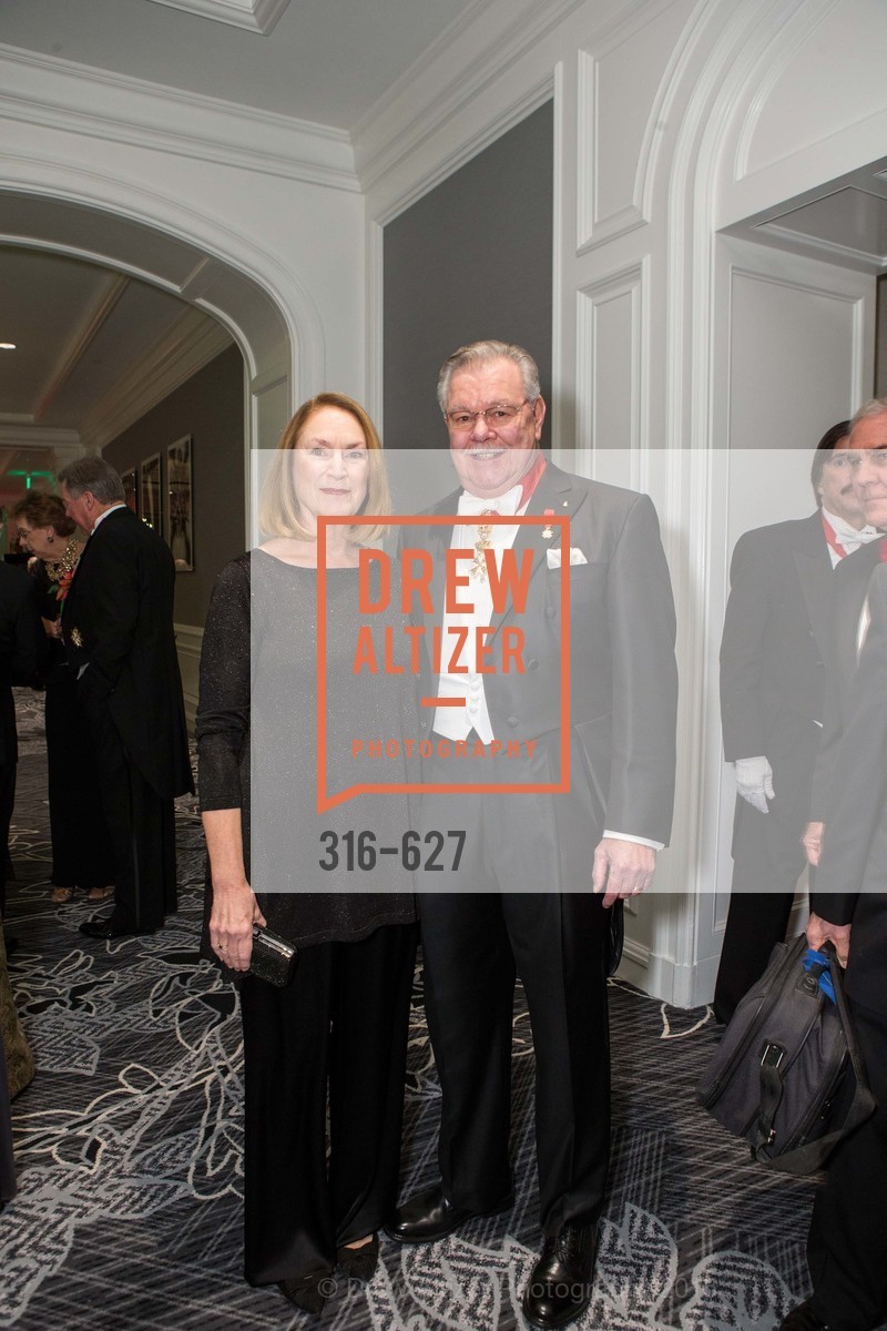 Pat Hart, Brett Hart, Sovereign Order Of St John of Jerusalem Knights Hospitaller Gala, Ritz Carlton San Francisco, December 5th, 2015,Drew Altizer, Drew Altizer Photography, full-service event agency, private events, San Francisco photographer, photographer California