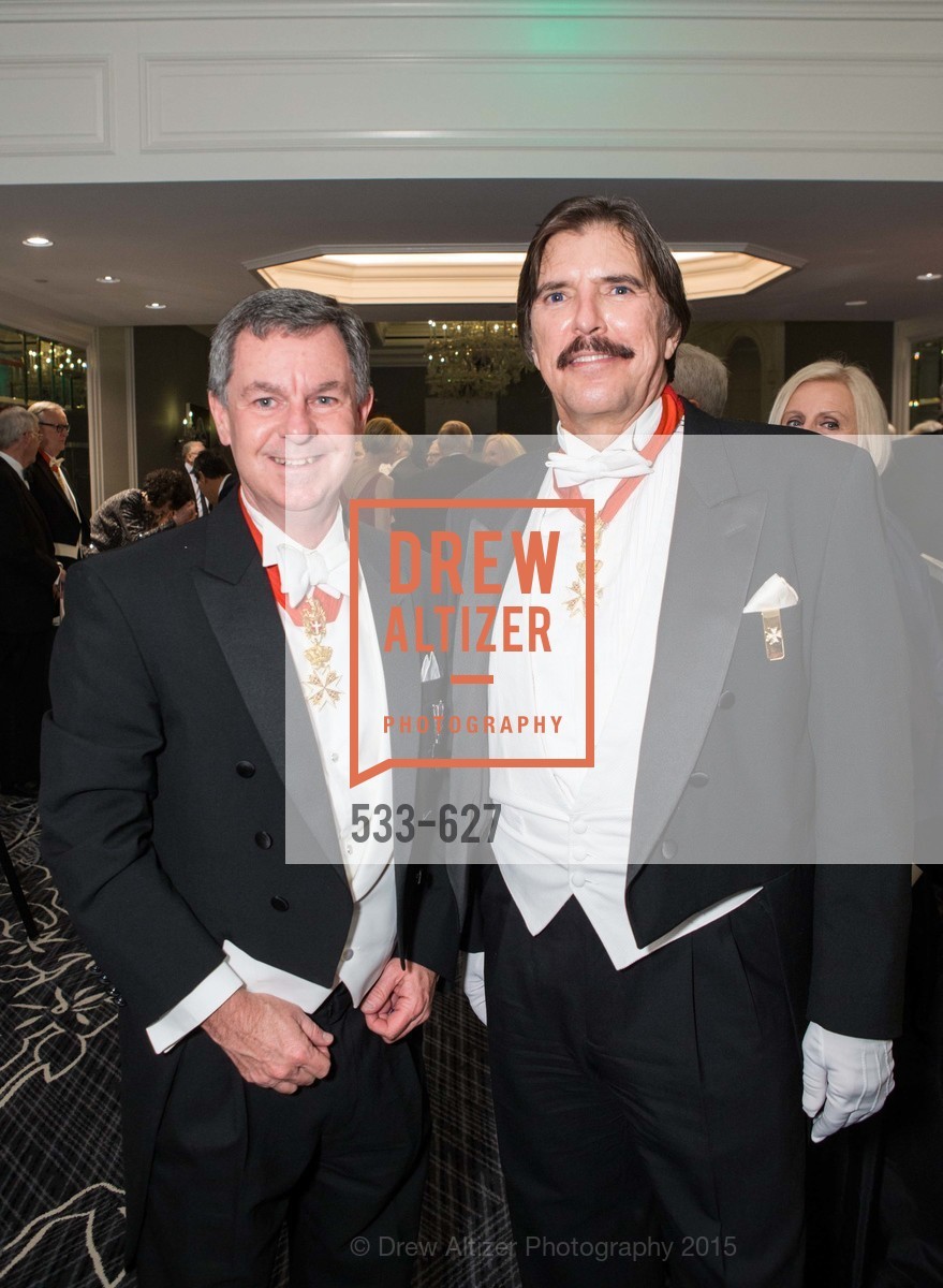 Christopher Greene, John Rosin, Sovereign Order Of St John of Jerusalem Knights Hospitaller Gala, Ritz Carlton San Francisco, December 5th, 2015,Drew Altizer, Drew Altizer Photography, full-service agency, private events, San Francisco photographer, photographer california