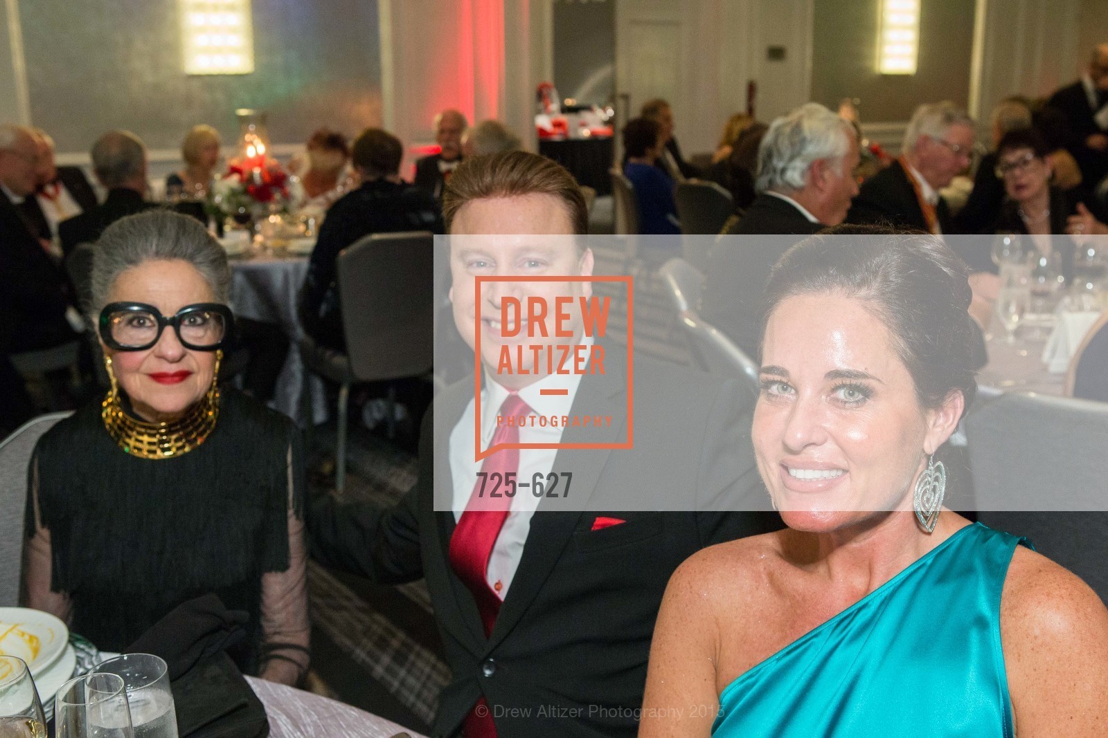 Joy Venturini Bianchi, Doug Waggener, Natalia Urrutia, Sovereign Order Of St John of Jerusalem Knights Hospitaller Gala, Ritz Carlton San Francisco, December 5th, 2015,Drew Altizer, Drew Altizer Photography, full-service agency, private events, San Francisco photographer, photographer california