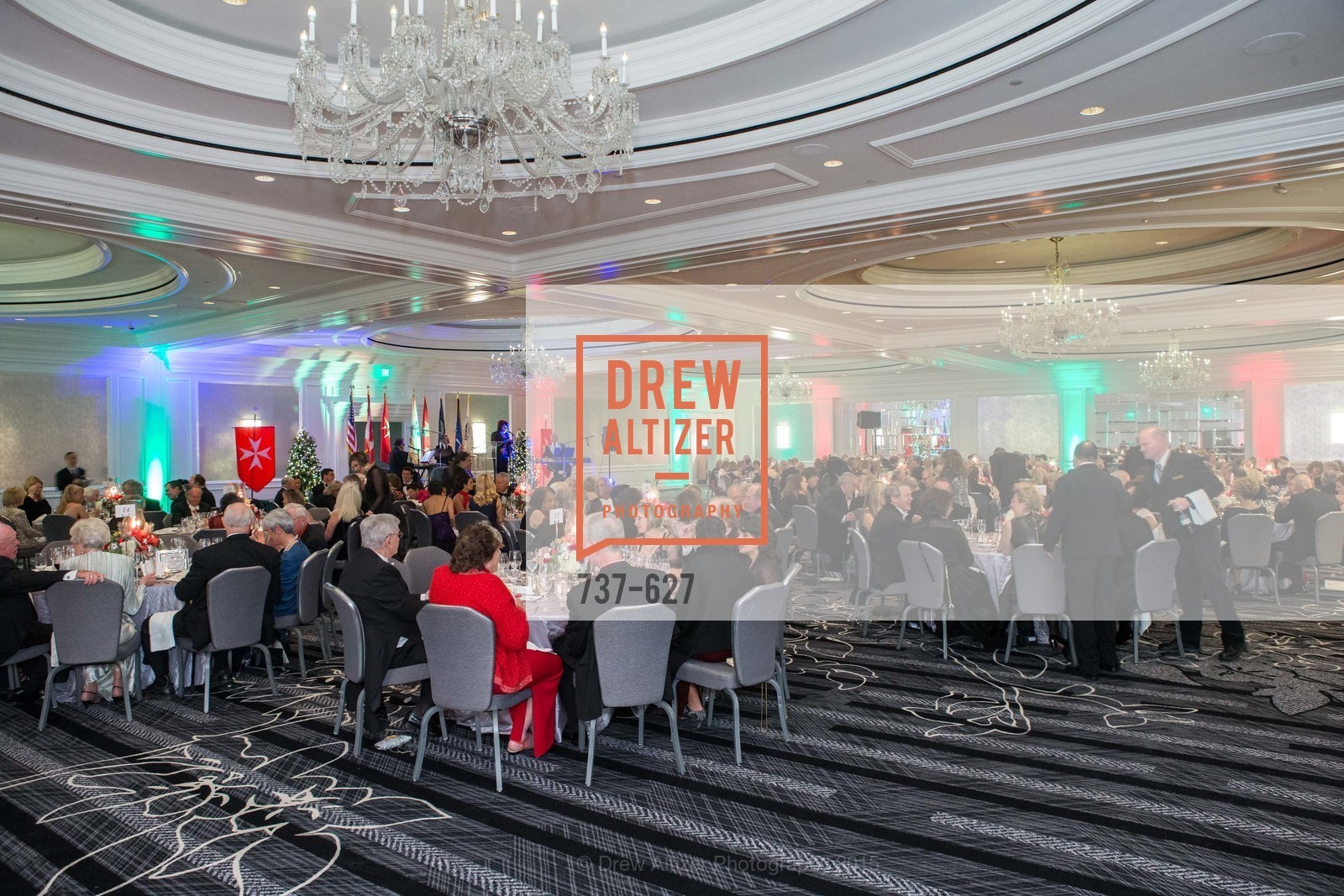 Atmosphere, Sovereign Order Of St John of Jerusalem Knights Hospitaller Gala, Ritz Carlton San Francisco, December 5th, 2015,Drew Altizer, Drew Altizer Photography, full-service agency, private events, San Francisco photographer, photographer california