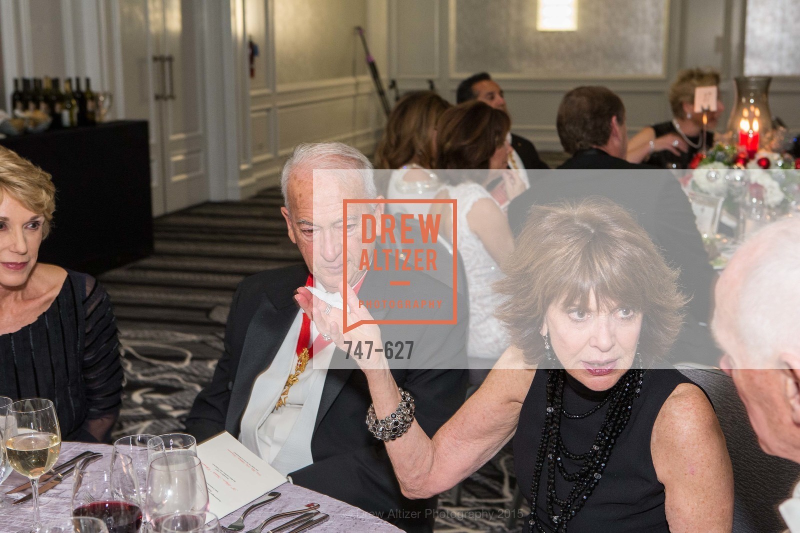 Gerry Parker, Jackie Hester, Sovereign Order Of St John of Jerusalem Knights Hospitaller Gala, Ritz Carlton San Francisco, December 5th, 2015,Drew Altizer, Drew Altizer Photography, full-service agency, private events, San Francisco photographer, photographer california
