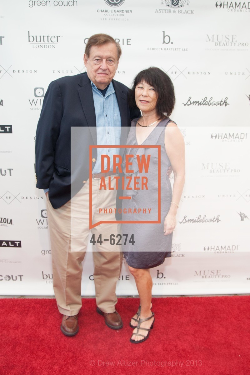 Stan Pilas, Pat Pilas, UNITE SF DESIGN First Annual Philanthropic Runway Show, Conservatory of Flowers. 100 John F Kennedy Dr, San Francisco, CA 94118, April 24th, 2013, Photo #44-6274 Stan Pilas, Pat Pilas, Photo #44-6274