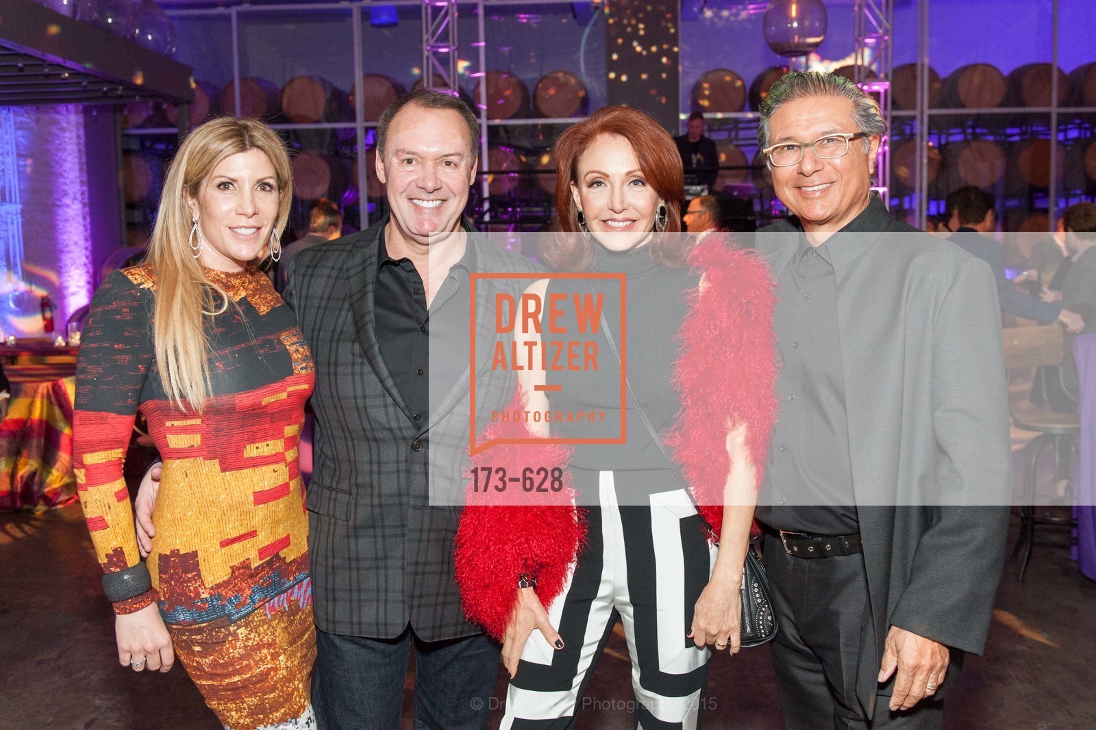 Lori Pryt, Bob Pryt, April Sheldon, John Casado, Gregg Lynn & Glenn Risso's Holiday Party, Blunome Winery, December 5th, 2015,Drew Altizer, Drew Altizer Photography, full-service event agency, private events, San Francisco photographer, photographer California