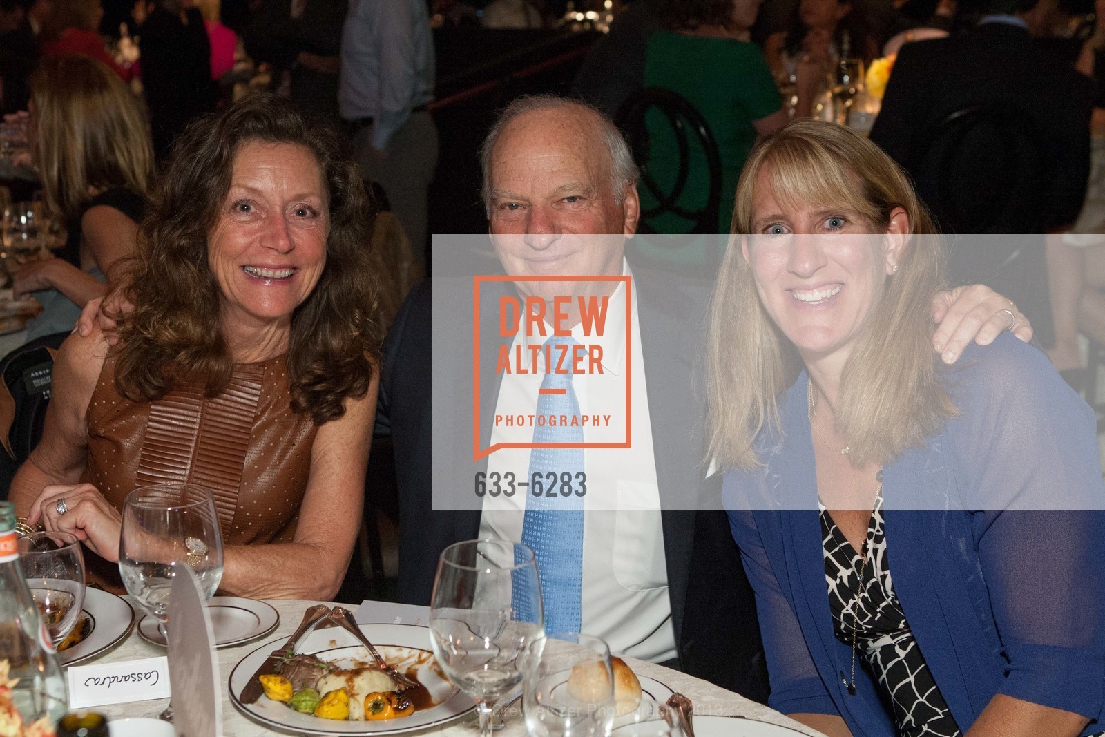 Cassandra Hazen, George Roberts, Debbie Barnds, 2013 REDF Benefit, US, September 18th, 2013, Photo #633-6283 Cassandra Hazen, George Roberts, Debbie Barnds, Photo #633-6283