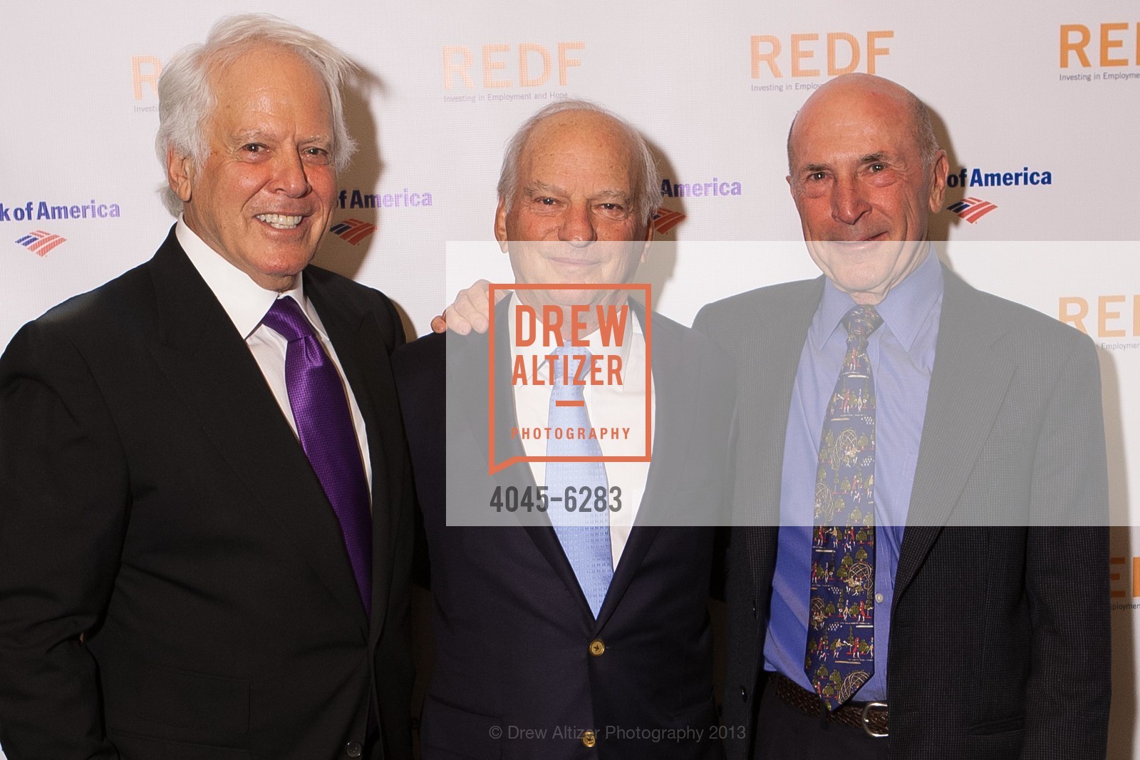 Fred Westheimer, George Roberts, Paul Hazen, 2013 REDF Benefit, US, September 18th, 2013, Photo #4045-6283 Fred Westheimer, George Roberts, Paul Hazen, Photo #4045-6283