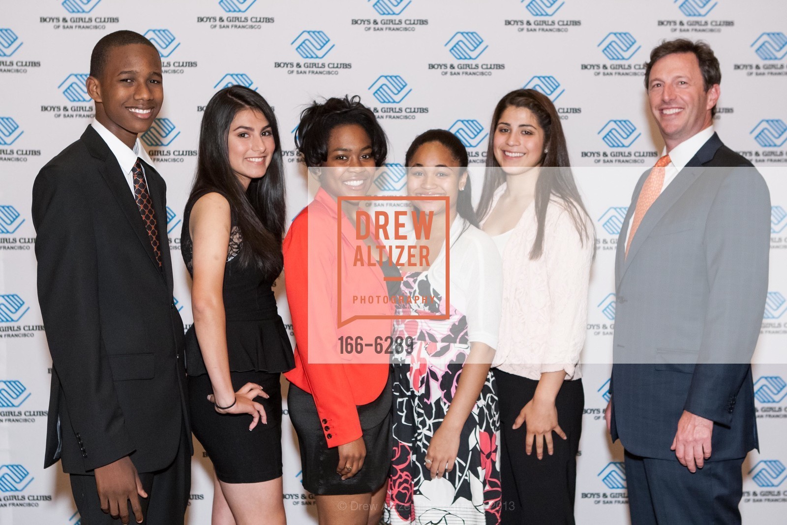 Travis Holley, Erica Barragan, Imani Payton, Brianna Benson, Ileana Moncada, Rocky Fried, BOYS AND GIRLS CLUB OF SAN FRANCISCO Annual Gala: Inspiring Healthy Futures, US, May 10th, 2013, Photo #166-6289 Travis Holley, Erica Barragan, Imani Payton, Brianna Benson, Ileana Moncada, Rocky Fried, Photo #166-6289