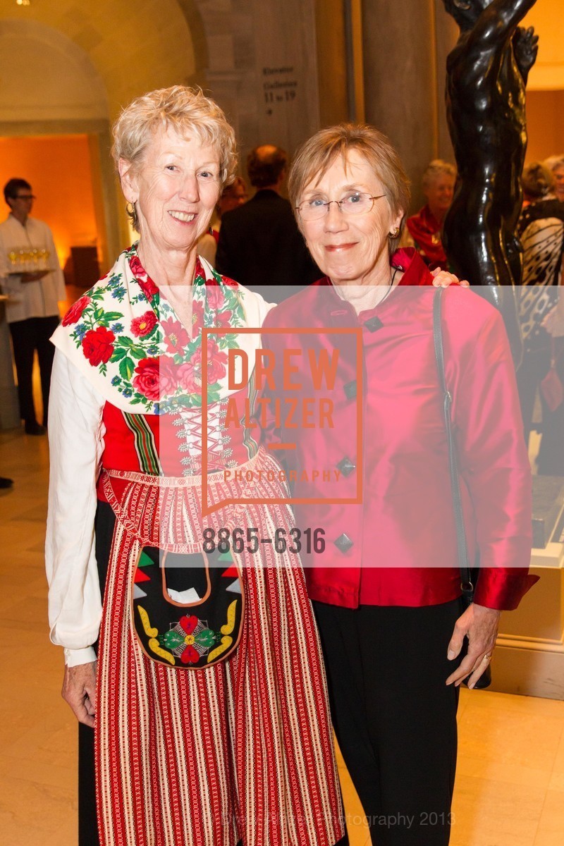 Bridget Brink, Ulla Reilly, Anders Zorn Exhibition Opening at the LEGION OF HONOR MUSEUM, US, November 7th, 2013, Photo #8865-6316 Bridget Brink, Ulla Reilly, Photo #8865-6316