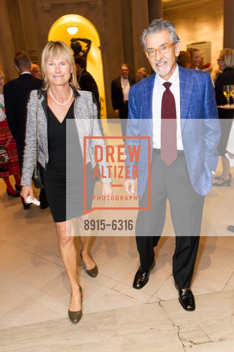 Agneta Sundberg, Julio Deulofeu, Anders Zorn Exhibition Opening at the LEGION OF HONOR MUSEUM, US, November 7th, 2013, Photo #8915-6316 Agneta Sundberg, Julio Deulofeu, Photo #8915-6316