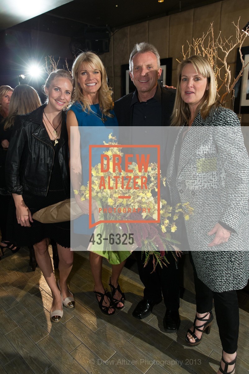 Elizabeth Montana, Jennifer Montana, Joe Montana, Hilary Newsom Callan, Photo #43-6325