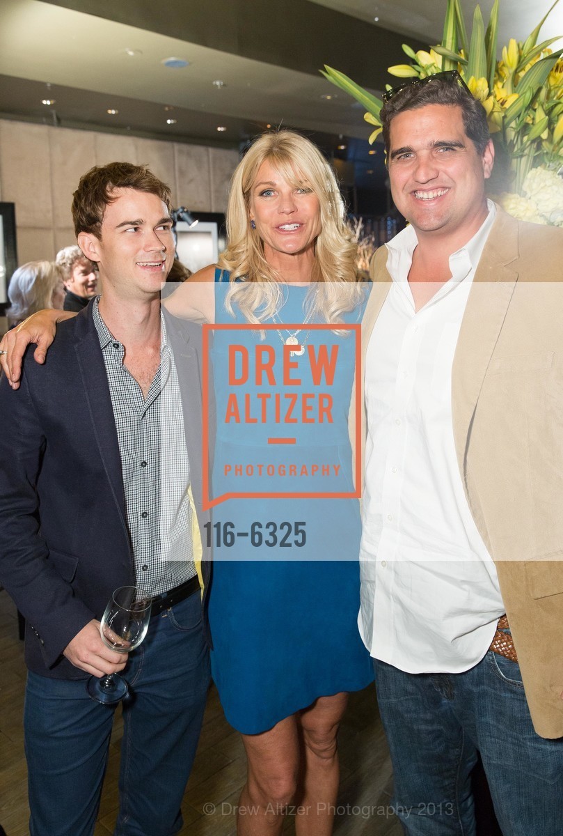 Michael Sharkey, Jennifer Montana, Peter Stern, JENNIFER MONTANA DESIGN launches CHAIN REACTION KEY NECKLACES at Matrix/Fillmore, US, October 17th, 2013, Photo #116-6325 Michael Sharkey, Jennifer Montana, Peter Stern, Photo #116-6325