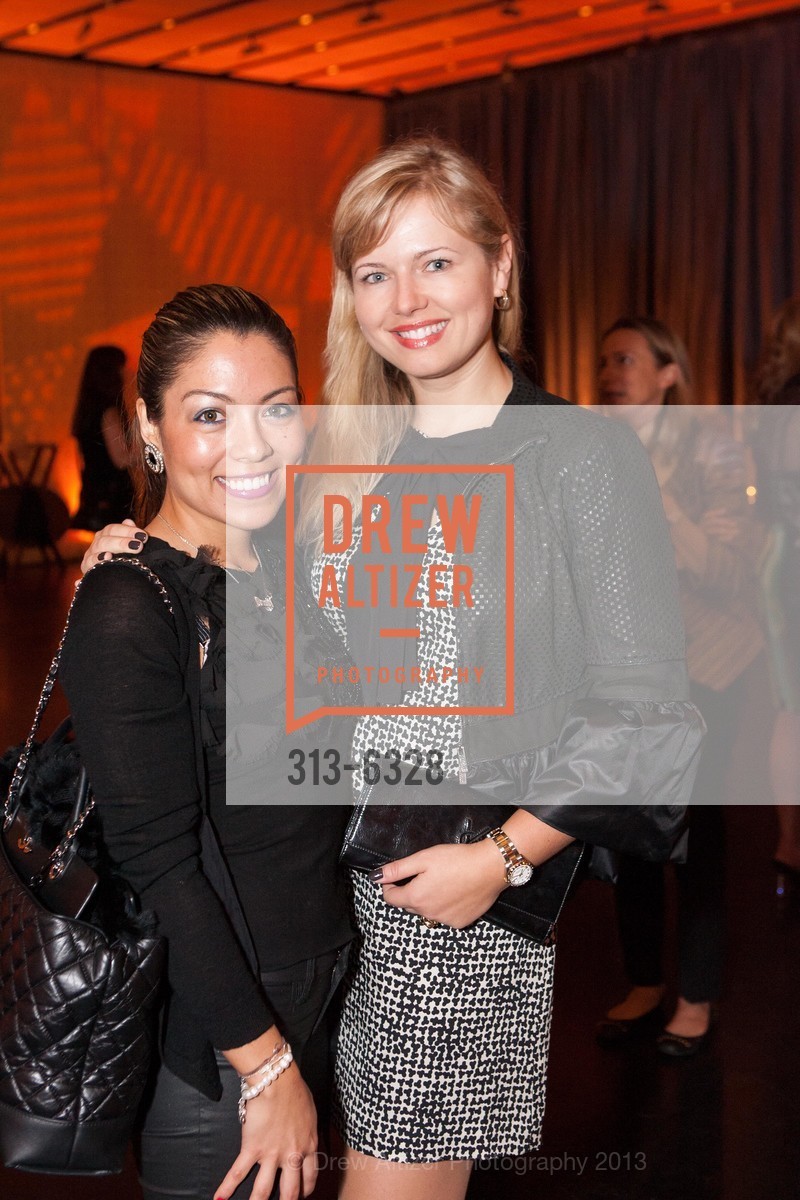 Michelle Sakhai, Elena Andreeva, SFMOMA Artist’s Circle Preview and Reception for Christian Marclay: The Clock, US, April 3rd, 2013, Photo #313-6328 Michelle Sakhai, Elena Andreeva, Photo #313-6328