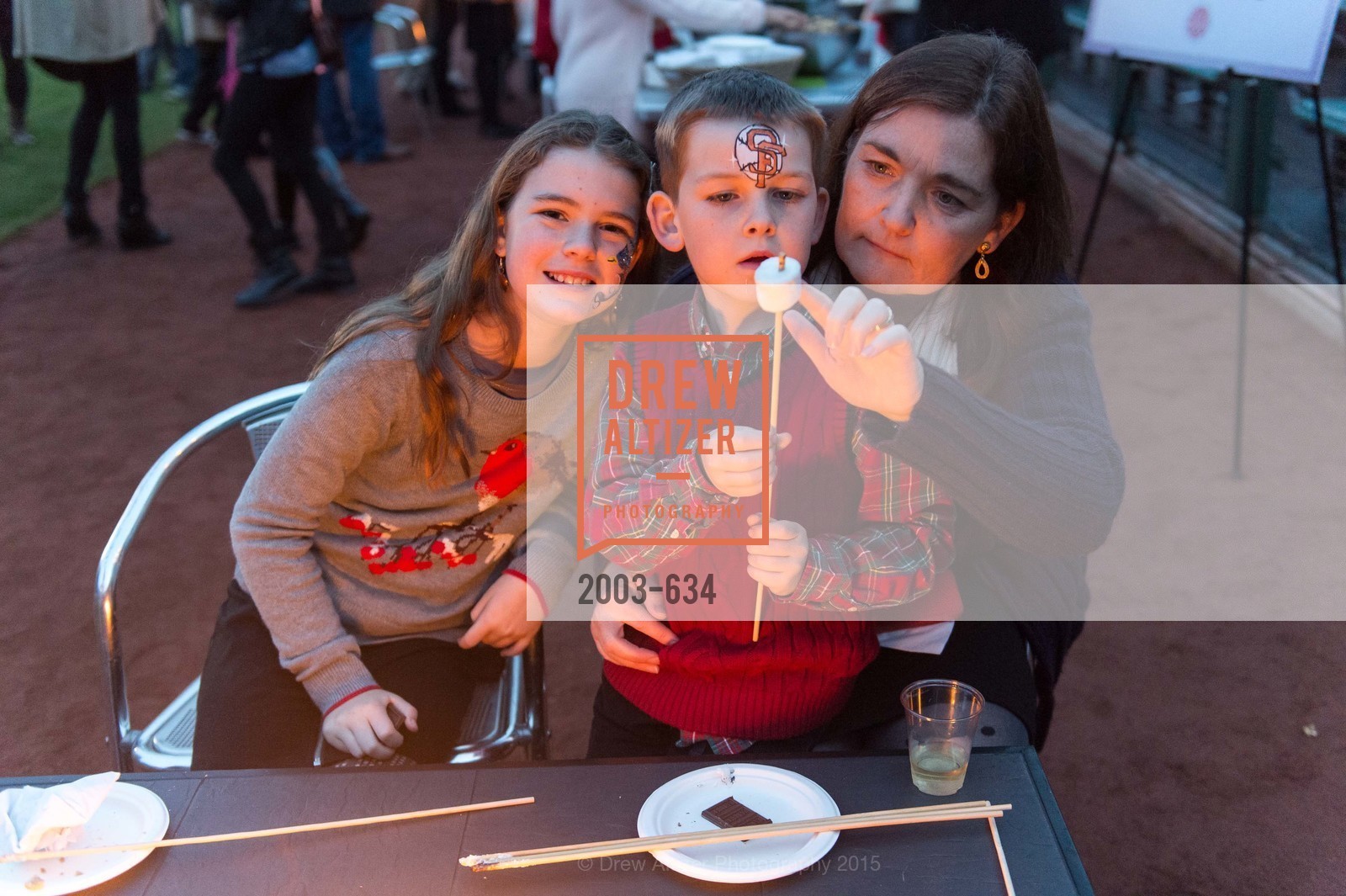 Mary Rose Canisse, Oliver Canisse, Olivia Canisse, Holiday Heroes 2015, AT&T Park, December 7th, 2015,Drew Altizer, Drew Altizer Photography, full-service agency, private events, San Francisco photographer, photographer california
