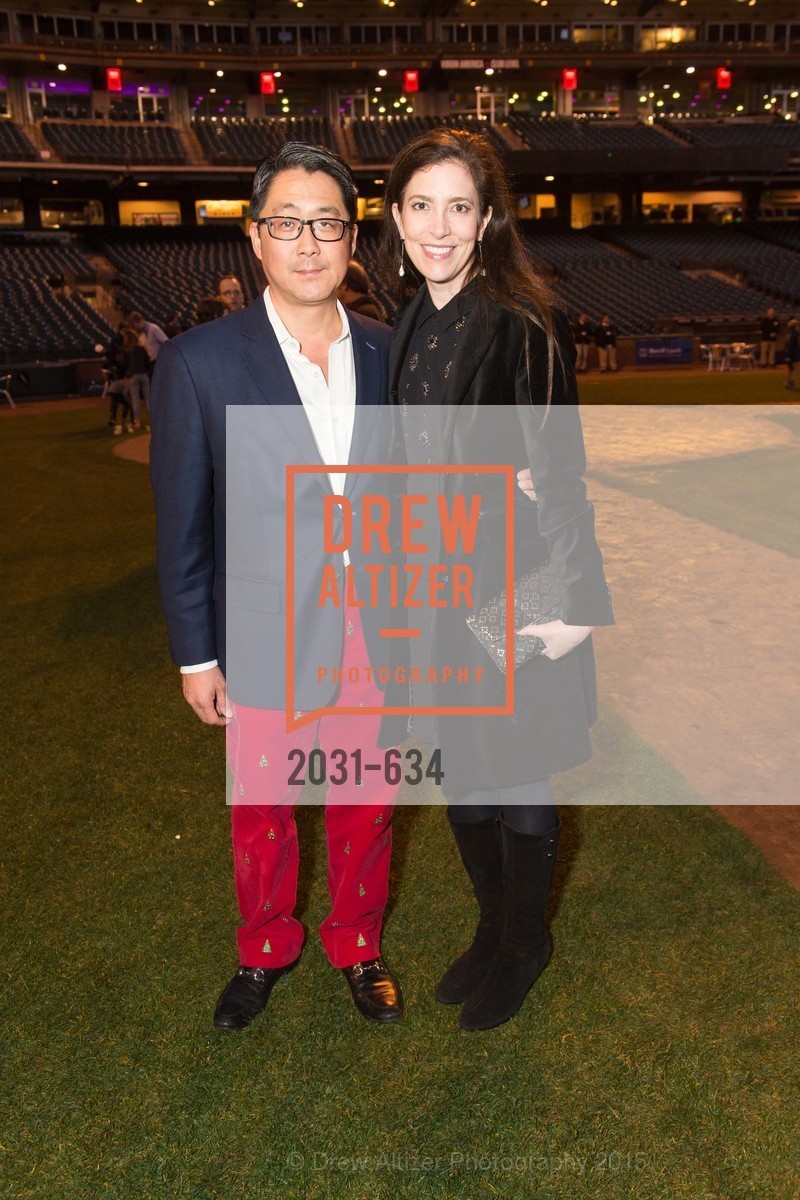 Michael Kim, Letitia Kim, Holiday Heroes 2015, AT&T Park, December 7th, 2015,Drew Altizer, Drew Altizer Photography, full-service agency, private events, San Francisco photographer, photographer california