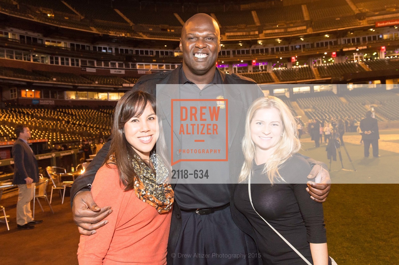 Stacy Quan, Adonal Foyle, Tammy Patterson, Holiday Heroes 2015, AT&T Park, December 7th, 2015,Drew Altizer, Drew Altizer Photography, full-service agency, private events, San Francisco photographer, photographer california
