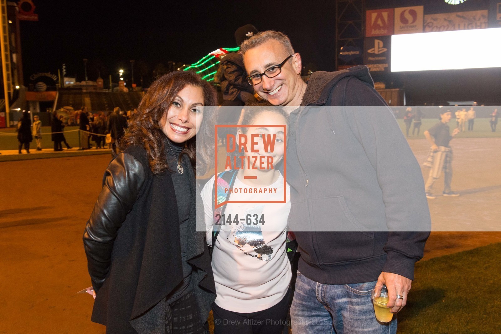 Sylvia Keller, Marina Keller, Jeff Keller, Holiday Heroes 2015, AT&T Park, December 7th, 2015,Drew Altizer, Drew Altizer Photography, full-service event agency, private events, San Francisco photographer, photographer California