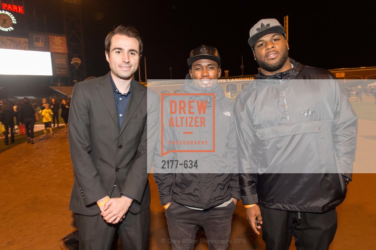 Tyler Sobie, Greg Pratt, Carlos Hyde, Holiday Heroes 2015, AT&T Park, December 7th, 2015,Drew Altizer, Drew Altizer Photography, full-service agency, private events, San Francisco photographer, photographer california
