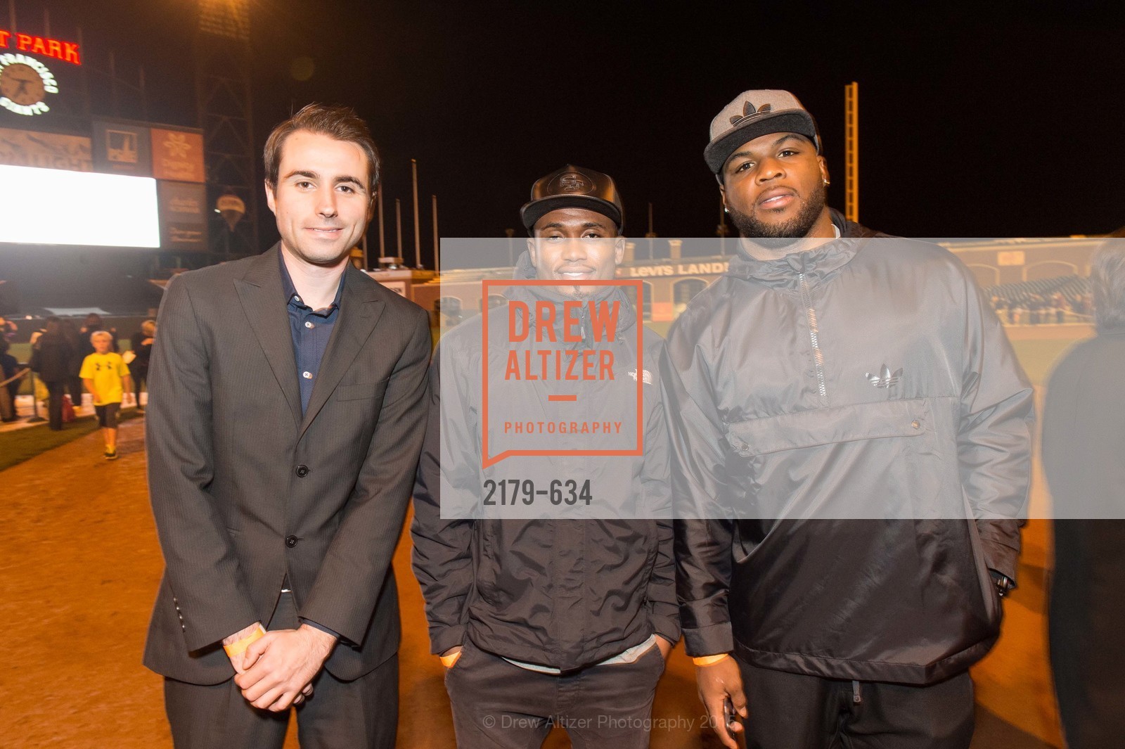 Tyler Sobie, Greg Pratt, Carlos Hyde, Holiday Heroes 2015, AT&T Park, December 7th, 2015,Drew Altizer, Drew Altizer Photography, full-service agency, private events, San Francisco photographer, photographer california