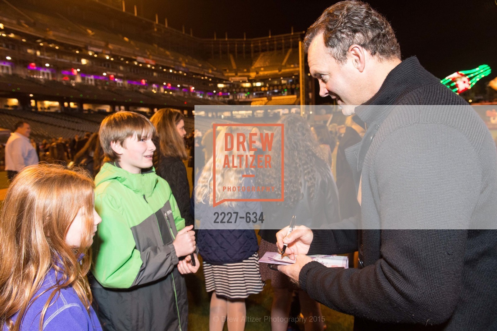 Bret Hedican, Holiday Heroes 2015, AT&T Park, December 7th, 2015