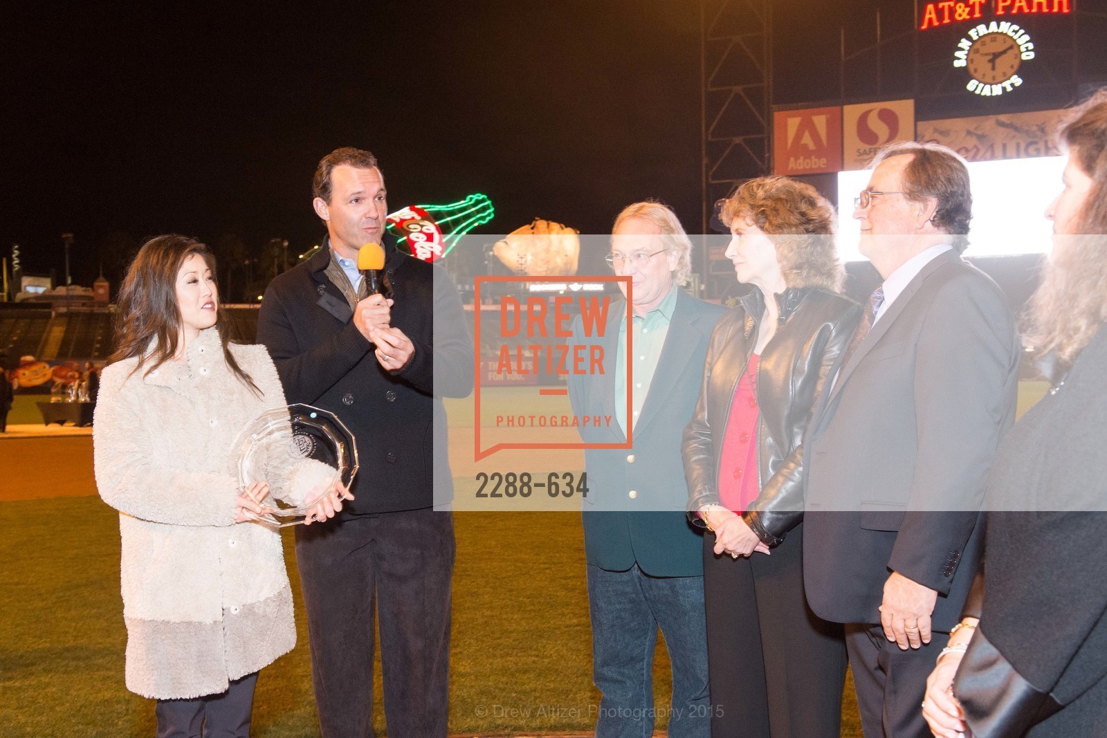 Kristi Yamaguchi, Bret Hedican, Mike Herbst, Liane Baker, Michael Baker, Holiday Heroes 2015, AT&T Park, December 7th, 2015,Drew Altizer, Drew Altizer Photography, full-service event agency, private events, San Francisco photographer, photographer California