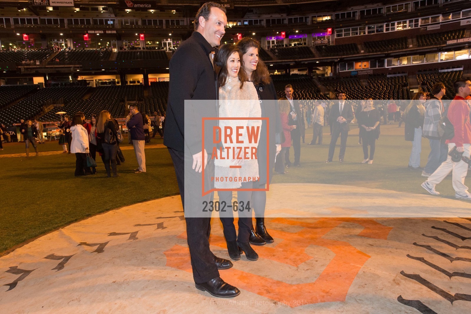 Bret Hedican, Kristi Yamaguchi, Amy Wender-Hoch, Holiday Heroes 2015, AT&T Park, December 7th, 2015,Drew Altizer, Drew Altizer Photography, full-service agency, private events, San Francisco photographer, photographer california