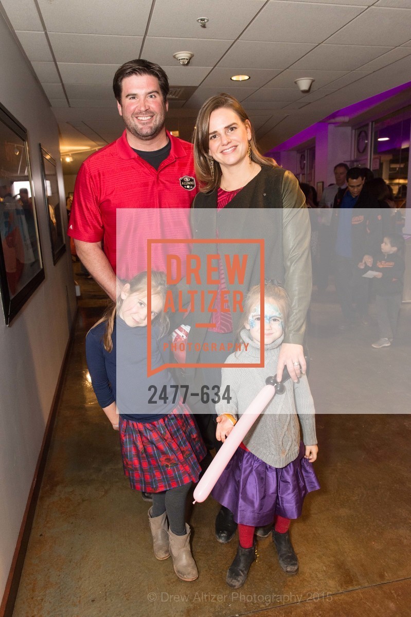 Evie Heitmann, Eric Heitmann, Ellie Heitmann, Emily Heitmann, Holiday Heroes 2015, AT&T Park, December 7th, 2015,Drew Altizer, Drew Altizer Photography, full-service agency, private events, San Francisco photographer, photographer california