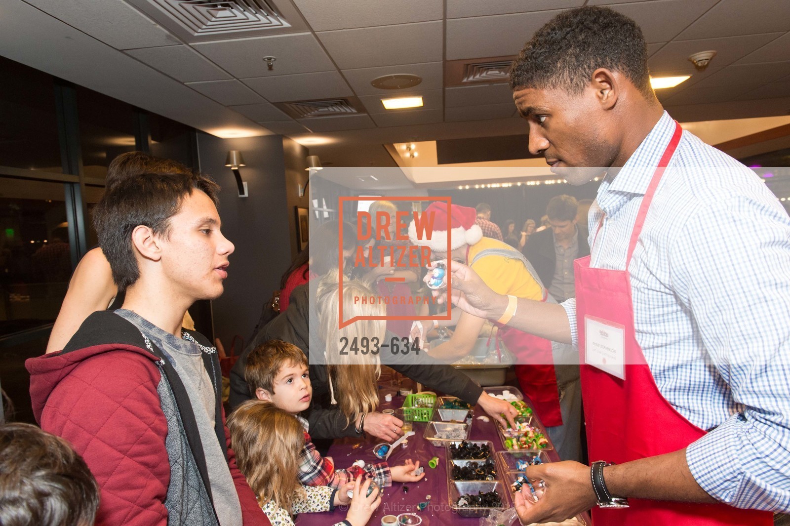 Khari Stephenson, Holiday Heroes 2015, AT&T Park, December 7th, 2015,Drew Altizer, Drew Altizer Photography, full-service agency, private events, San Francisco photographer, photographer california