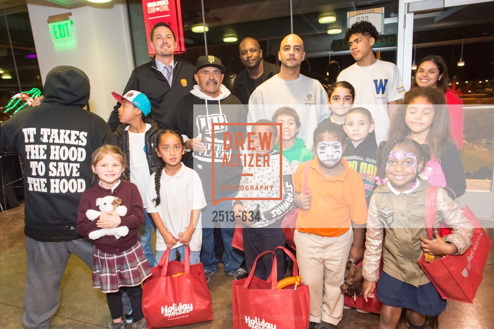 Clifton Washington, Holiday Heroes 2015, AT&T Park, December 7th, 2015,Drew Altizer, Drew Altizer Photography, full-service agency, private events, San Francisco photographer, photographer california