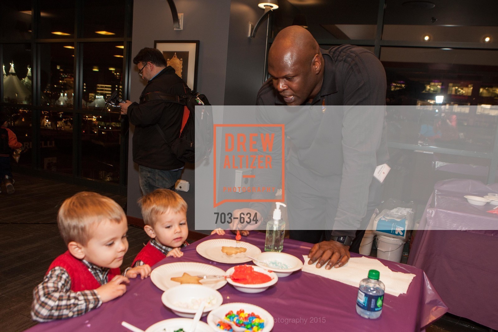 Adonal Foyle, Holiday Heroes 2015, AT&T Park, December 7th, 2015,Drew Altizer, Drew Altizer Photography, full-service agency, private events, San Francisco photographer, photographer california