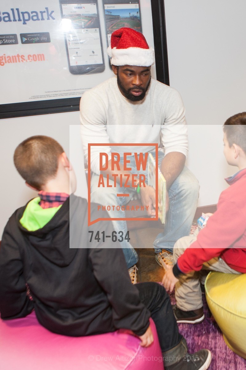Justin Tuck, Holiday Heroes 2015, AT&T Park, December 7th, 2015,Drew Altizer, Drew Altizer Photography, full-service agency, private events, San Francisco photographer, photographer california