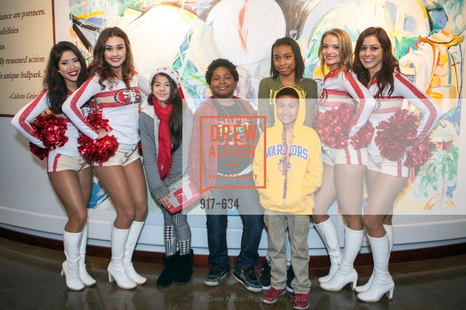 Yuli, Jordan, Carina, Casy, Holiday Heroes 2015, AT&T Park, December 7th, 2015,Drew Altizer, Drew Altizer Photography, full-service agency, private events, San Francisco photographer, photographer california