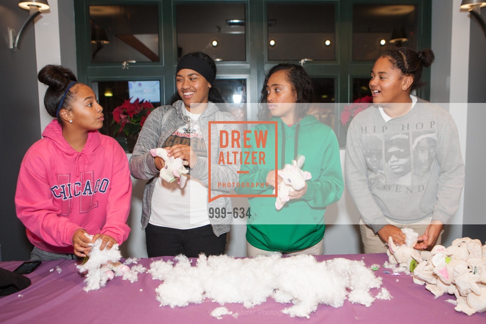 Julia Smith, Lucia Culikisand, Daddy Laisenia, Ine Grewe, Holiday Heroes 2015, AT&T Park, December 7th, 2015,Drew Altizer, Drew Altizer Photography, full-service agency, private events, San Francisco photographer, photographer california