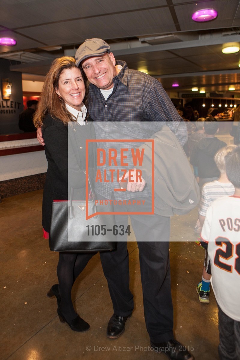 Liz Larned, Patrick Aughney, Holiday Heroes 2015, AT&T Park, December 7th, 2015, Photo #1105-634 Liz Larned, Patrick Aughney, Photo #1105-634