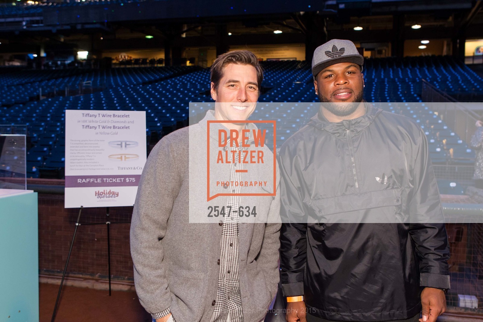 Jonny Moseley, Carlos Hyde, Holiday Heroes 2015, AT&T Park, December 7th, 2015,Drew Altizer, Drew Altizer Photography, full-service agency, private events, San Francisco photographer, photographer california