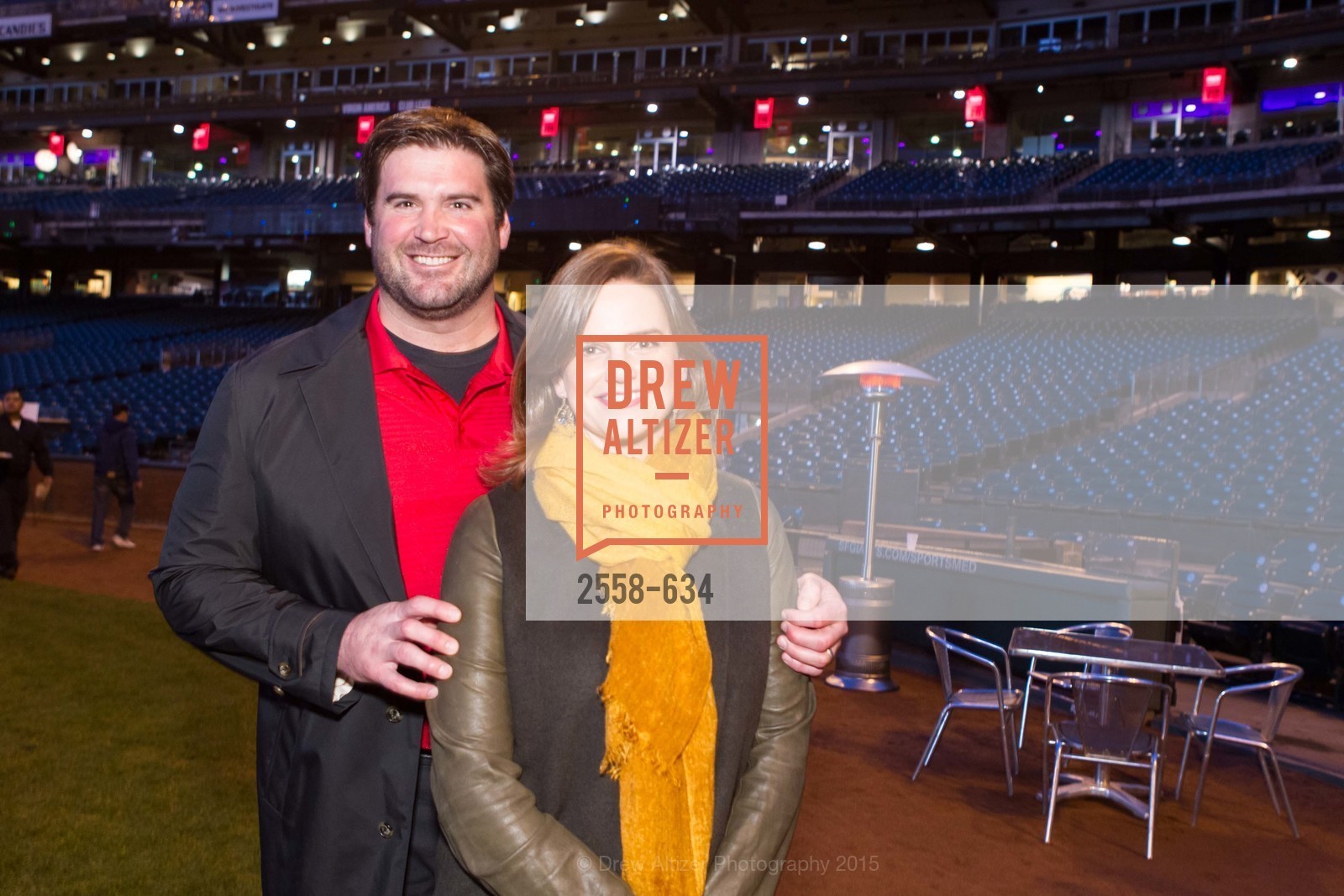 Eric Heitmann, Emily Heitmann, Holiday Heroes 2015, AT&T Park, December 7th, 2015, Photo #2558-634 Eric Heitmann, Emily Heitmann, Photo #2558-634