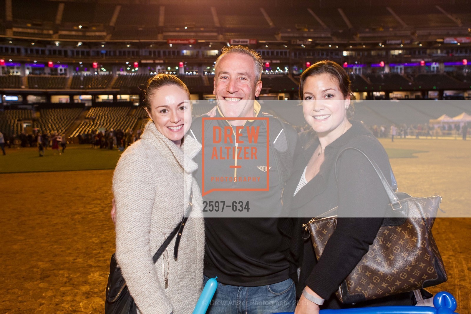 Veronica Bell, Brett McManigal, Kim McManigal, Holiday Heroes 2015, AT&T Park, December 7th, 2015, Photo #2597-634 Veronica Bell, Brett McManigal, Kim McManigal, Photo #2597-634