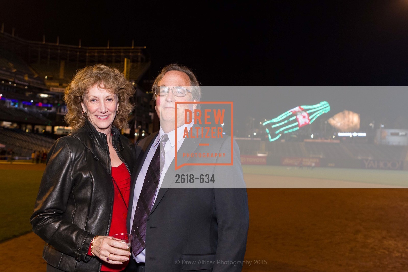 Liane Baker, Michael Baker, Holiday Heroes 2015, AT&T Park, December 7th, 2015,Drew Altizer, Drew Altizer Photography, full-service agency, private events, San Francisco photographer, photographer california