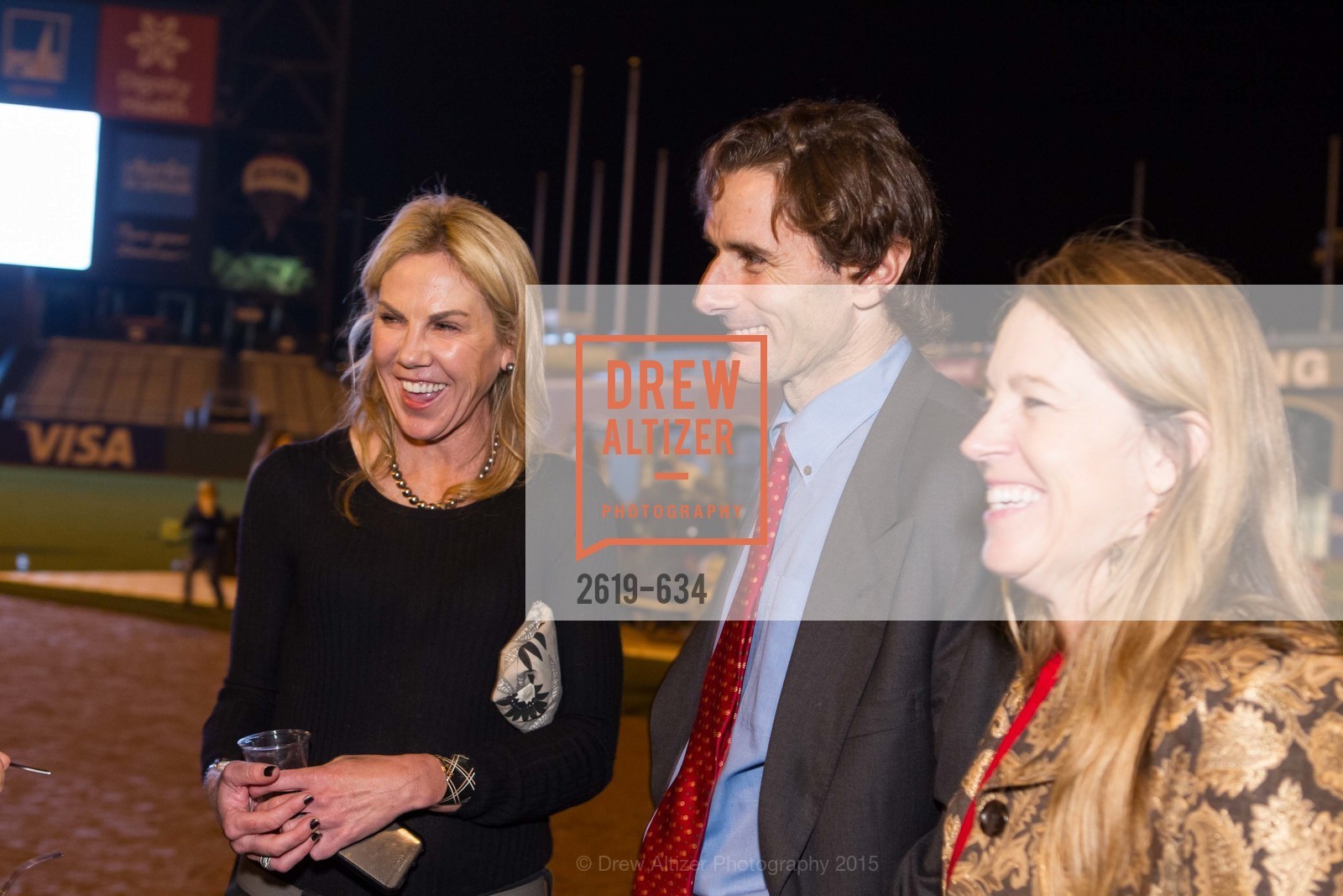 Tracy Gibbs, Paul Pelosi, Nora Feeling, Holiday Heroes 2015, AT&T Park, December 7th, 2015,Drew Altizer, Drew Altizer Photography, full-service agency, private events, San Francisco photographer, photographer california