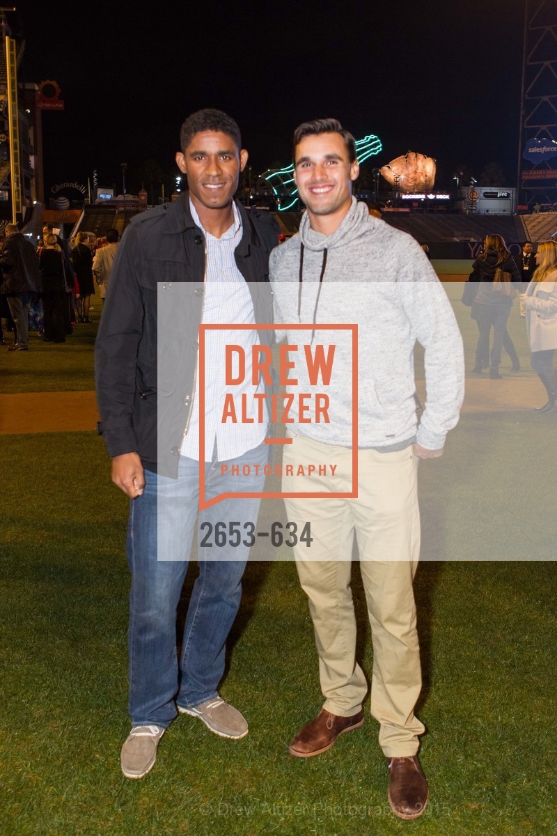 Khari Stephenson, Chris Wondolowski, Holiday Heroes 2015, AT&T Park, December 7th, 2015