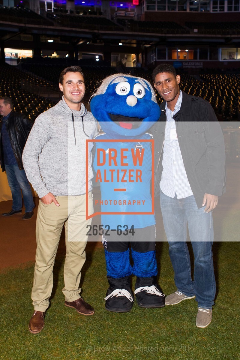 Chris Wondolowski, Khari Stephenson, Holiday Heroes 2015, AT&T Park, December 7th, 2015,Drew Altizer, Drew Altizer Photography, full-service event agency, private events, San Francisco photographer, photographer California