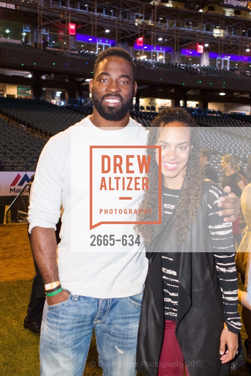 Justin Tuck, Lauran Tuck, Holiday Heroes 2015, AT&T Park, December 7th, 2015,Drew Altizer, Drew Altizer Photography, full-service agency, private events, San Francisco photographer, photographer california