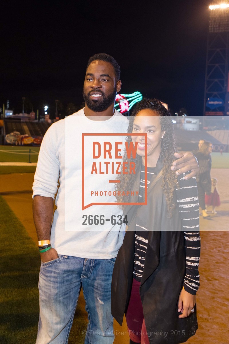 Justin Tuck, Lauran Tuck, Holiday Heroes 2015, AT&T Park, December 7th, 2015,Drew Altizer, Drew Altizer Photography, full-service agency, private events, San Francisco photographer, photographer california