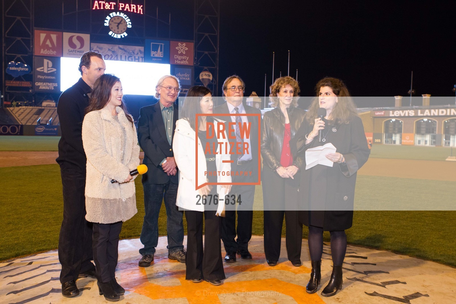 Kristi Yamaguchi, Bret Hedican, Mike Herbst, Michael Baker, Liane Baker, Amy Wender-Hoch, Holiday Heroes 2015, AT&T Park, December 7th, 2015,Drew Altizer, Drew Altizer Photography, full-service agency, private events, San Francisco photographer, photographer california